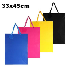 Jumbo Solid Colour Gift Bag 33x45cm 